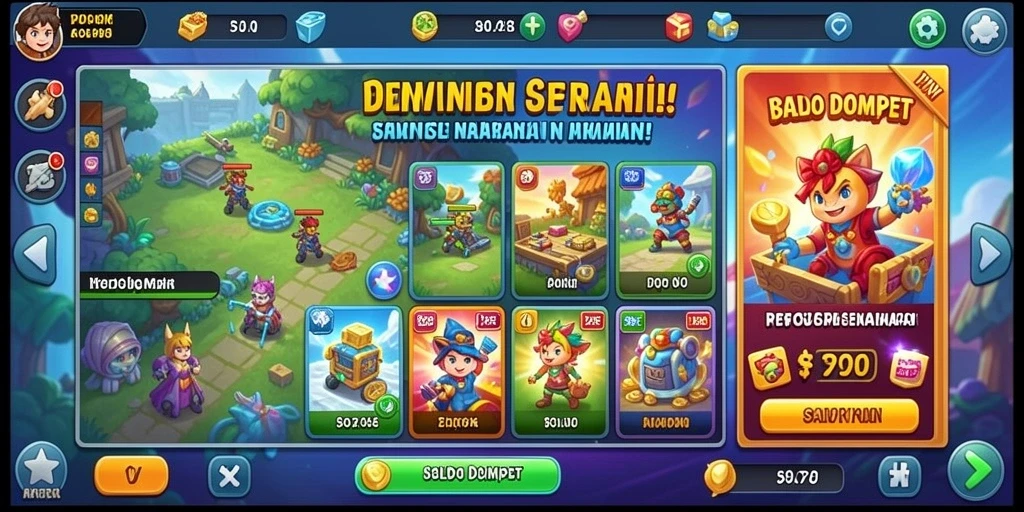 Tampilan antarmuka utama BIMABET yang menarik.