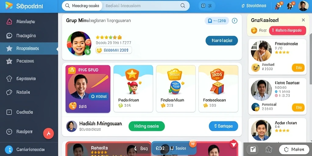Screenshot menunjukkan peta luas yang bisa dijelajahi.
