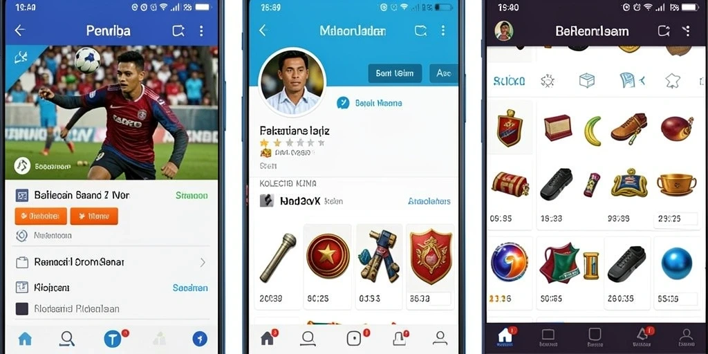 Tampilan utama game yang menawan.
