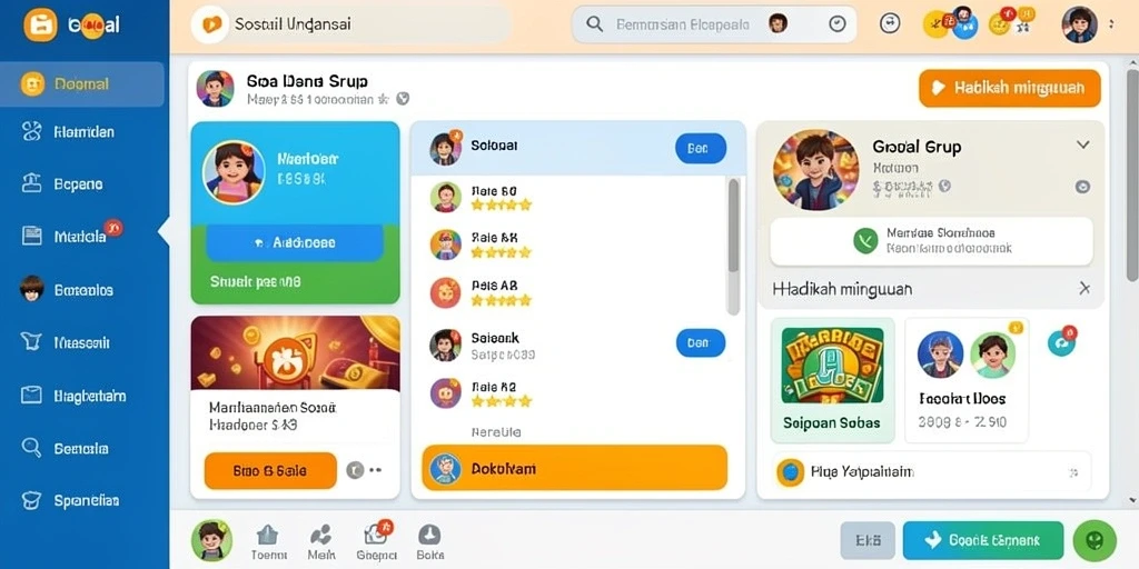 Tampilan awal aplikasi MERDEKAWIN yang menarik.