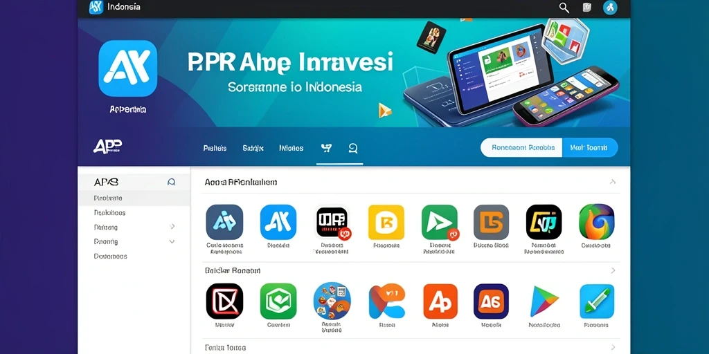 Tampilan antarmuka aplikasi yang bersih dan menarik.